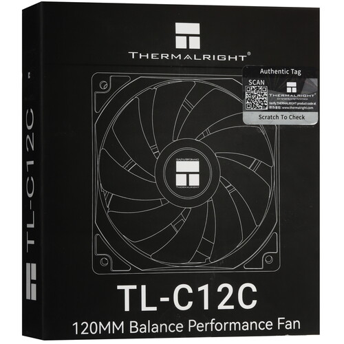 Купить Вентилятор Thermalright TL-C12C  черный  5615318. Характеристики, отзывы и цены в Донецке