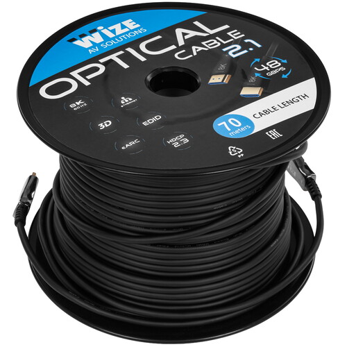 Купить Кабель однонаправленный Wize HDMI - HDMI, 70 м  9197559. Характеристики, отзывы и цены в Донецке