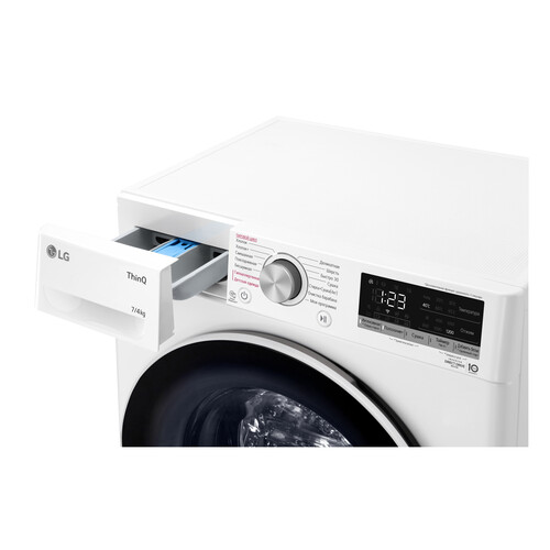 Купить Стирально-сушильная машина LG F2V5HG0W белый  9915817. Характеристики, отзывы и цены в Донецке