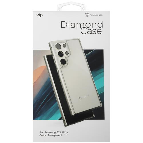 Купить Накладка  VLP Diamond Case для Samsung Galaxy S24 Ultra прозрачный  5460474. Характеристики, отзывы и цены в Донецке