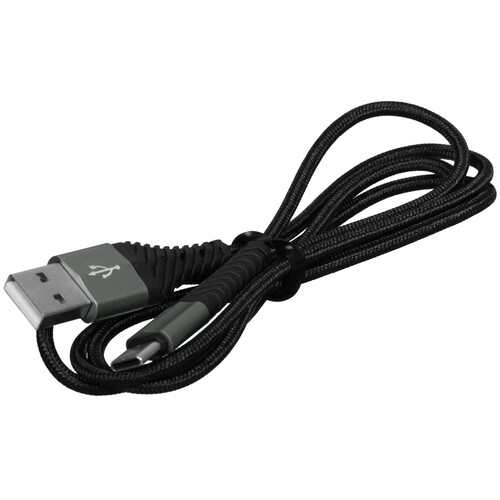 Купить Кабель круглый Hoco USB Type-C - USB 2.0 Type-A черный 1 м  5475028. Характеристики, отзывы и цены в Донецке