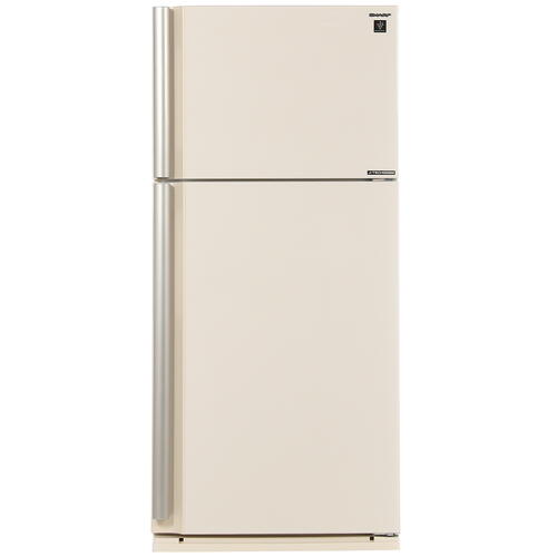 Купить Холодильник с морозильником  Sharp SJXE55PMBE бежевый  7919028. Характеристики, отзывы и цены в Донецке