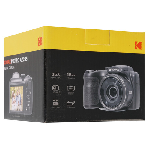 Купить Компактный фотоаппарат Kodak AZ255 белый  5619715. Характеристики, отзывы и цены в Донецке