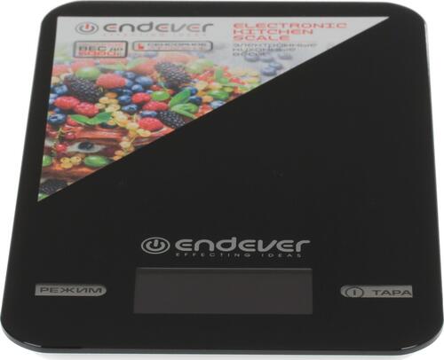 Купить Кухонные весы Endever KS-527 черный  1043682. Характеристики, отзывы и цены в Донецке