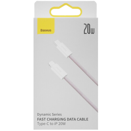 Купить Кабель круглый Baseus Lightning 8-pin - USB Type-C фиолетовый 2 м  9260666. Характеристики, отзывы и цены в Донецке