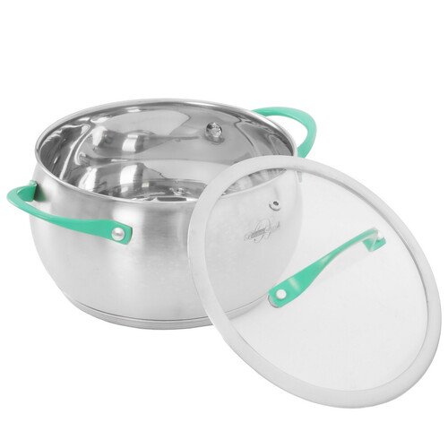 Купить Кастрюля Barton Steel 2017-20 BS 3.5 л 20 см серебристый  9151730. Характеристики, отзывы и цены в Донецке