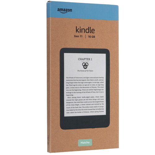 Купить 6" Электронная книга Amazon Kindle (11th Gen) 2024 зеленый  5607560. Характеристики, отзывы и цены в Донецке