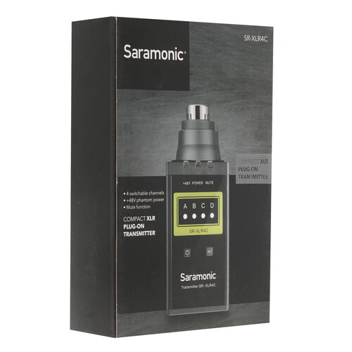 Купить Передатчик Saramonic SR-XLR4C  1355453. Характеристики, отзывы и цены в Донецке
