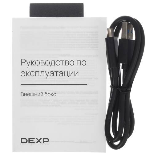 Купить 2.5" Внешний бокс DEXP 2179C3-BL  5411424. Характеристики, отзывы и цены в Донецке