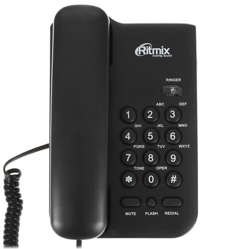 Купить Телефон проводной Ritmix RT-311  5089255. Характеристики, отзывы и цены в Донецке