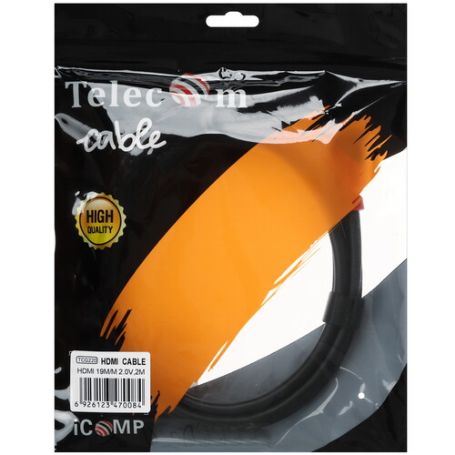 Купить Кабель  Telecom HDMI - HDMI, 2 м  5602616. Характеристики, отзывы и цены в Донецке