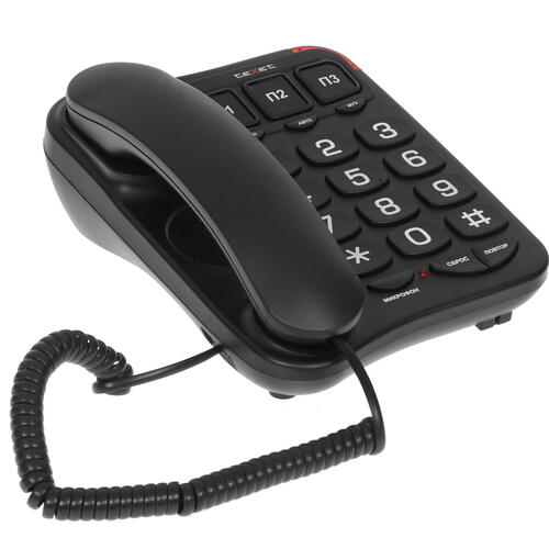 Купить Телефон проводной TeXet TX-214  1382816. Характеристики, отзывы и цены в Донецке