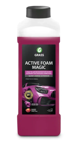 Купить Автошампунь GRASS Active Foam Magic  5306506. Характеристики, отзывы и цены в Донецке