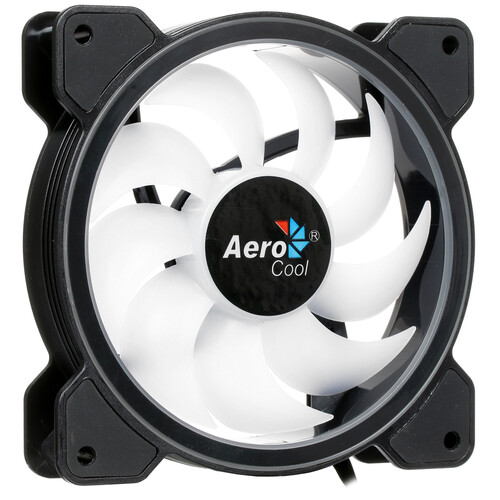 Купить Вентилятор Aerocool Saturn 12F ARGB 6-pin  черный  1626151. Характеристики, отзывы и цены в Донецке