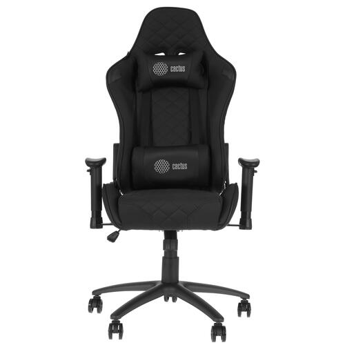 Купить Кресло игровое Cactus CS-CHR-030BL черный  9936023. Характеристики, отзывы и цены в Донецке