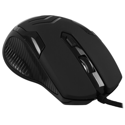 Купить Мышь проводная QUMO Crypt M57  черный  1349864. Характеристики, отзывы и цены в Донецке