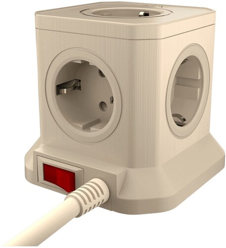 Купить Сетевой фильтр AGNI TP-VE4U5E бежевый  9289247. Характеристики, отзывы и цены в Донецке