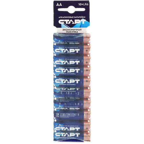 Купить Батарейка СТАРТ AA (LR6/ER14505/FR6/R6P)  9180664. Характеристики, отзывы и цены в Донецке