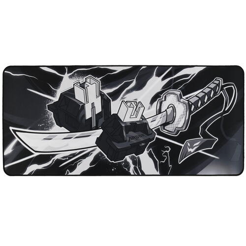 Купить Коврик ARDOR GAMING GM-XL Katana Black&White  разноцветный  5088924. Характеристики, отзывы и цены в Донецке