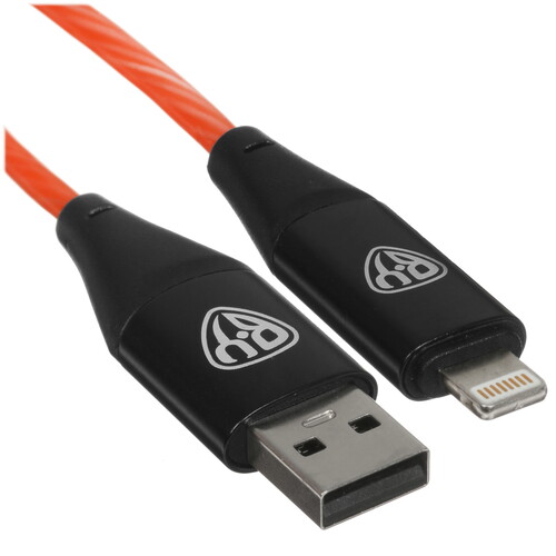 Купить Кабель круглый BY Lightning 8-pin - USB 2.0 Type-A красный 1 м  5482251. Характеристики, отзывы и цены в Донецке