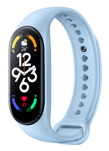 Купить Ремешок Xiaomi для Xiaomi Smart Band 7 голубой  5050683. Характеристики, отзывы и цены в Донецке