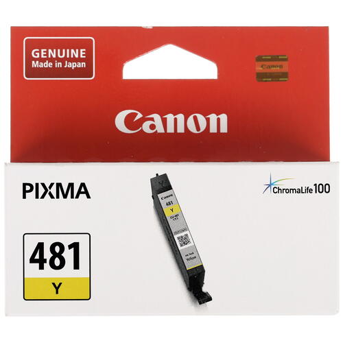 Купить Картридж Canon CLI-481Y желтый  1175565. Характеристики, отзывы и цены в Донецке