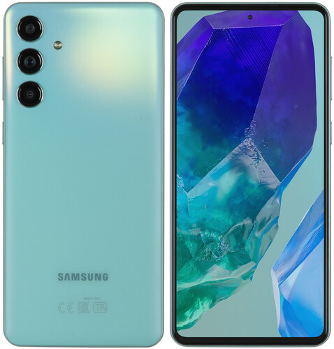 Купить 6.7" Смартфон Samsung Galaxy M55 128 ГБ зеленый  5616013. Характеристики, отзывы и цены в Донецке