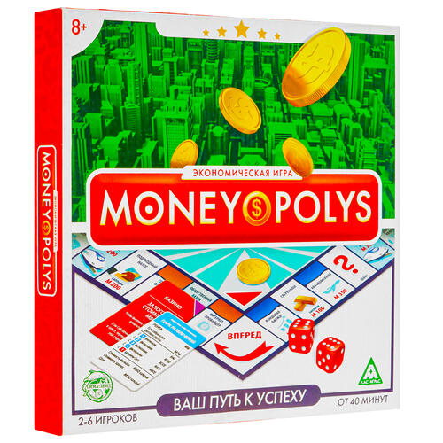 Купить Игра настольная "Money Polys Ваш путь к успеху"  4820568. Характеристики, отзывы и цены в Донецке
