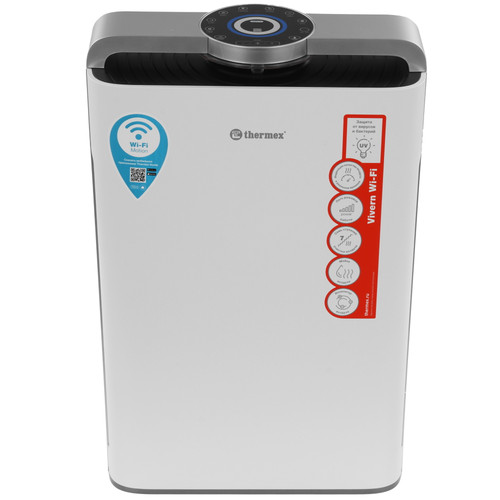 Купить Очиститель воздуха Thermex Vivern 500 Wi-Fi белый  9066636. Характеристики, отзывы и цены в Донецке