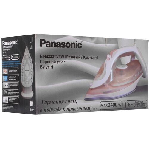 Купить Утюг Panasonic NI-M333TVTW розовый  9231757. Характеристики, отзывы и цены в Донецке