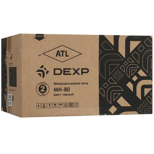 Купить Микроволновая печь DEXP MH-80 черный  5412466. Характеристики, отзывы и цены в Донецке