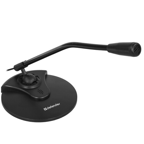 Купить Микрофон Defender MIC-117 черный  5361554. Характеристики, отзывы и цены в Донецке