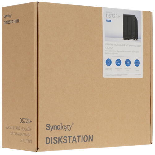Купить Сетевое хранилище (NAS) Synology Disk Station DS723+  5098250. Характеристики, отзывы и цены в Донецке
