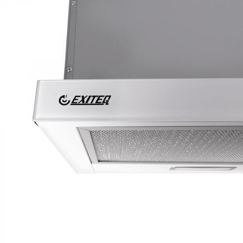 Купить Вытяжка телескопическая EXITEQ EX-1076 white glass белый/белый  5352299. Характеристики, отзывы и цены в Донецке