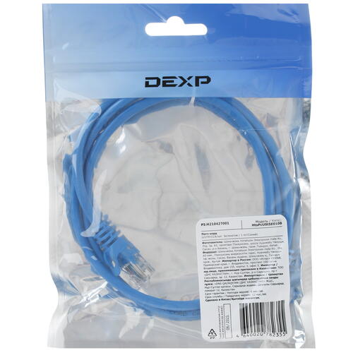 Купить Патч-корд DEXP HtsPcUSt5E010B  1071973. Характеристики, отзывы и цены в Донецке