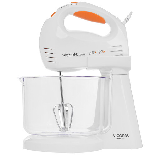Купить Миксер Viconte VC-356 белый  9057698. Характеристики, отзывы и цены в Донецке