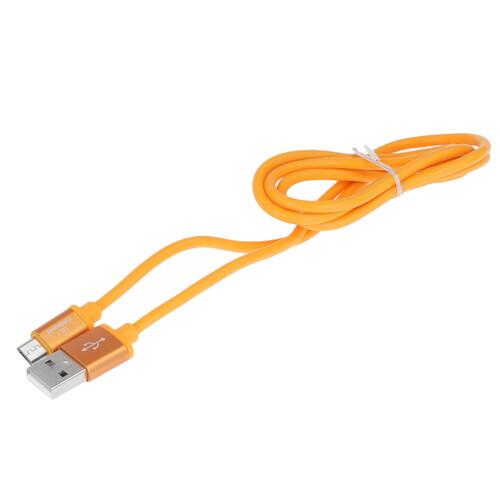 Купить Кабель круглый Cablexpert micro USB - USB 2.0 Type-A оранжевый 1 м  5485493. Характеристики, отзывы и цены в Донецке