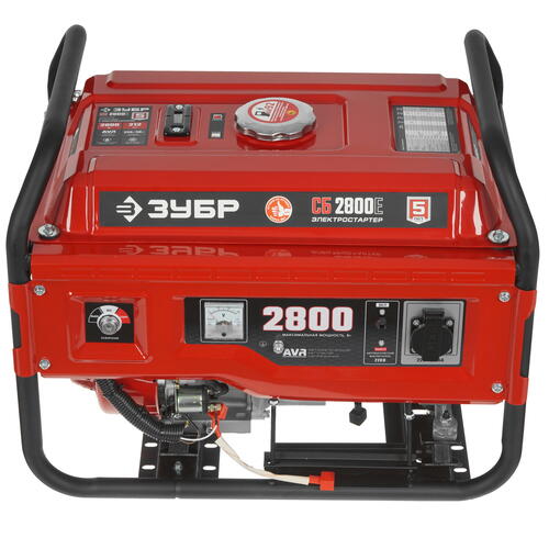Купить Электрогенератор   бензиновый Зубр СБ-2800Е  5307689. Характеристики, отзывы и цены в Донецке