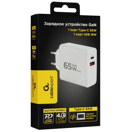 Купить Сетевое зарядное устройство Cablexpert MP3A-PC-50 белый  9064750. Характеристики, отзывы и цены в Донецке
