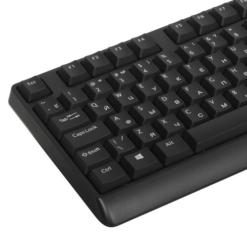 Купить Клавиатура+мышь  проводная  RAPOO X130PRO черный  5470316. Характеристики, отзывы и цены в Донецке