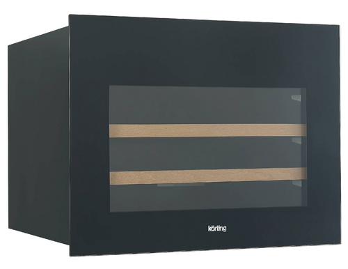 Купить Встраиваемый винный шкаф Korting KFW 501 SL GN черный  9090125. Характеристики, отзывы и цены в Донецке