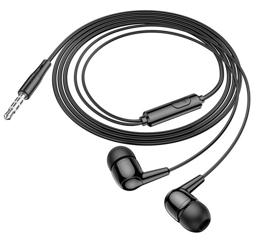 Купить Проводные наушники Hoco M97 черный 2023  5485083. Характеристики, отзывы и цены в Донецке