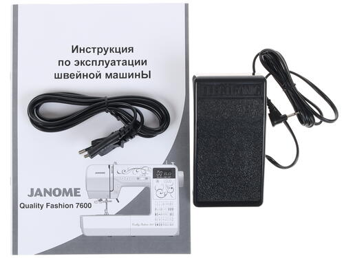 Купить Швейная машина Janome QF 7600  1116424. Характеристики, отзывы и цены в Донецке