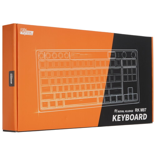 Купить Клавиатура  проводная + беспроводная Royal Kludge M87  9226439. Характеристики, отзывы и цены в Донецке