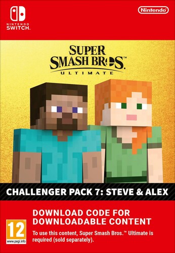 Купить Дополнение для игры Super Smash Bros. Ultimate – Steve & Alex (Switch)  4836990. Характеристики, отзывы и цены в Донецке
