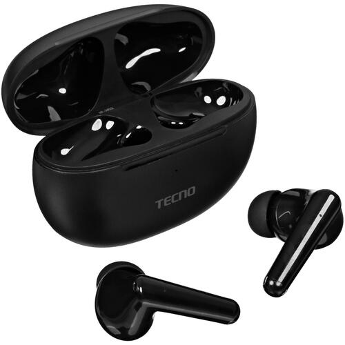 Купить Наушники TWS Tecno Buds 3 черный  5412698. Характеристики, отзывы и цены в Донецке