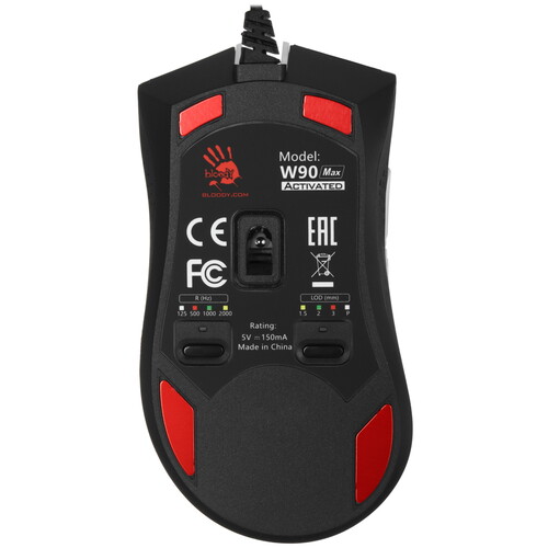 Купить Мышь проводная A4Tech Bloody W90 Max  белый  9280319. Характеристики, отзывы и цены в Донецке