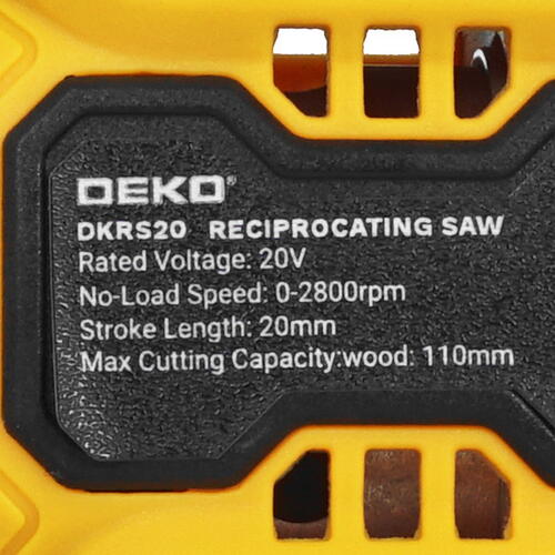 Купить Сабельная пила DEKO DKRS20  9910788. Характеристики, отзывы и цены в Донецке