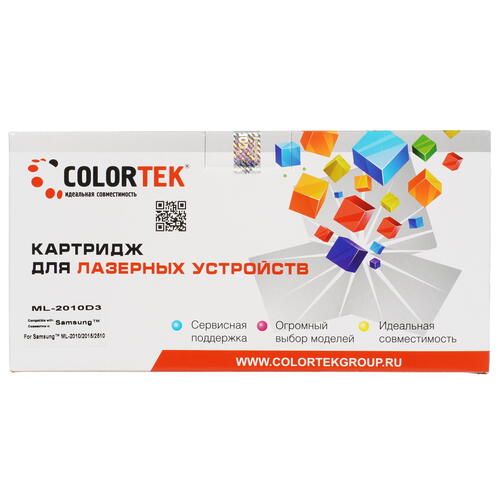 Купить Картридж лазерный Colortek ML-2010D3 черный  5092387. Характеристики, отзывы и цены в Донецке