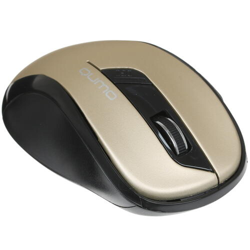 Купить Мышь беспроводная QUMO Office Line Bronze M64 золотистый  1352805. Характеристики, отзывы и цены в Донецке